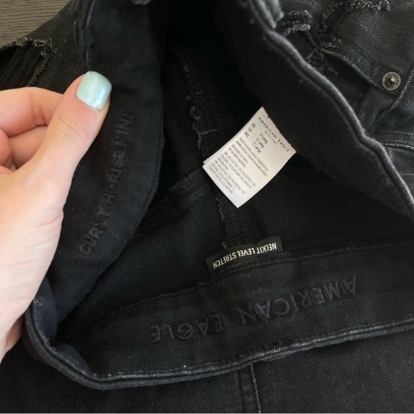 American Eagle Curvy Hi-Rise Mini Skirt - Picture 3 of 3